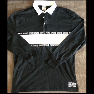 Victoria’s Secret Pink long sleeve collared shirt